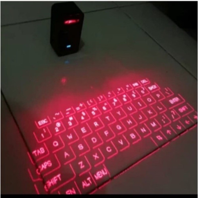 Jual Stwie F1A Mini Portable Laser Projection Keyboard | Shopee Indonesia