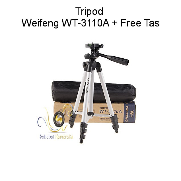 Jual Tripod Original Weifeng Wt 3110 3120 Free Tas Holder Hp Shopee Indonesia 3412