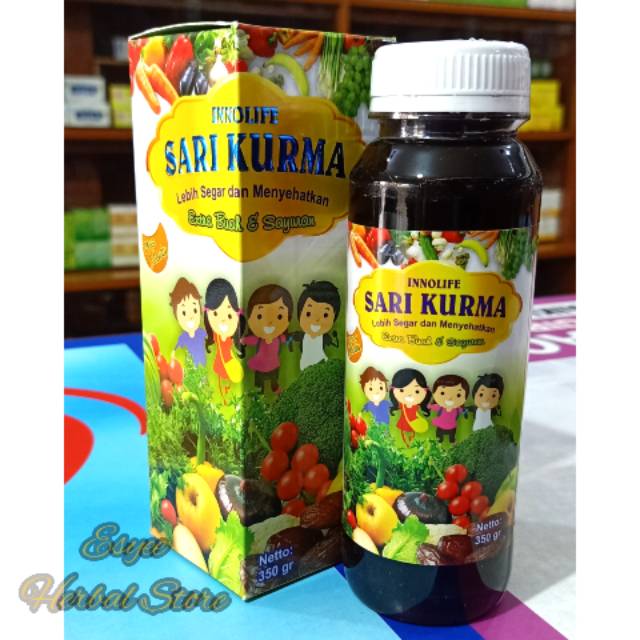 Jual Innolife Sari Kurma Extra Buah Sayuran And Madu 350gr Shopee