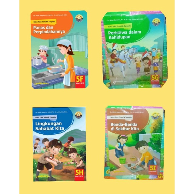 Jual buku teks tematik terpadu SD/MI KELAS 5 semester 2 kurikulum 2013 ...
