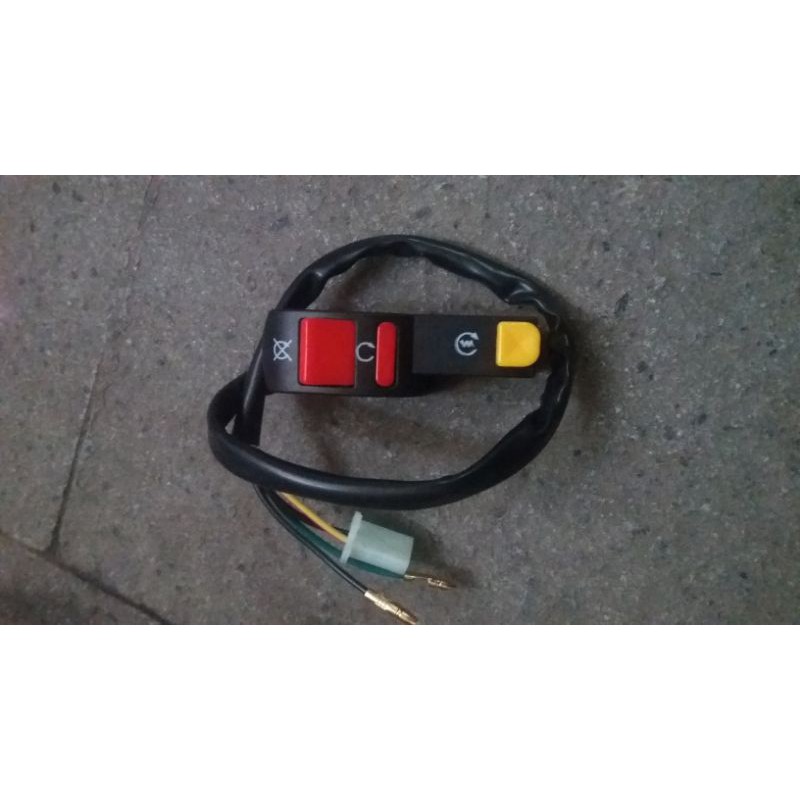 Jual tombol on off lampu + stater universal | Shopee Indonesia