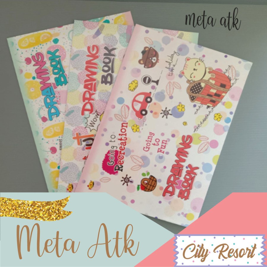 Jual Buku Gambar A4 Kiky Motif | Shopee Indonesia
