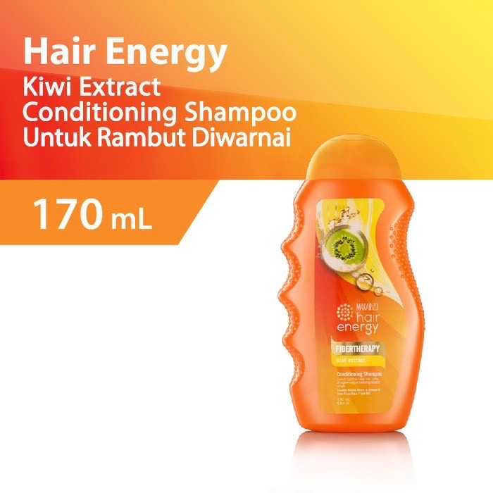 Jual MAKARIZO Hair Energy Fibertherapy Conditioning Shampoo 170ml/330ml (Aloe&Melon / Royal