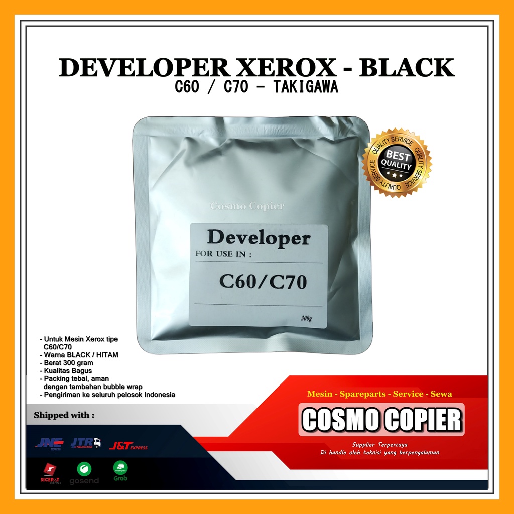 Jual DEVELOPER XEROX C60/C70 BLACK TAKIGAWA mesin fotocopy Shopee