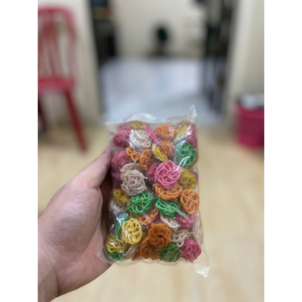 Jual Kerupuk Keong Mini Warna Cap Bonaci Duyung Shopee Indonesia