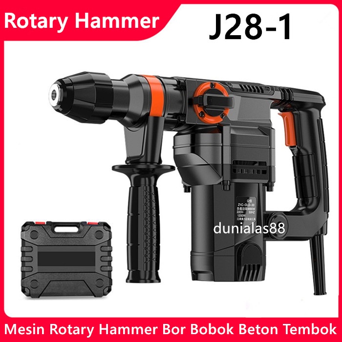 Jual 1SET Mesin Rotary Hammer J28-1 Drill Bor Bobok Beton Tembok ...