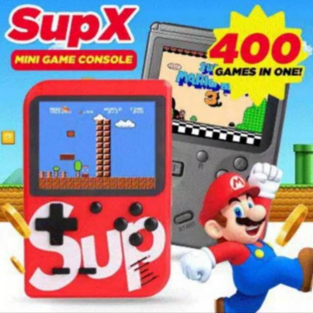 Jual GAMEBOY RETRO MINI FC 400 IN 1 SUP GAMES BOX MAINAN ANAK | Shopee ...