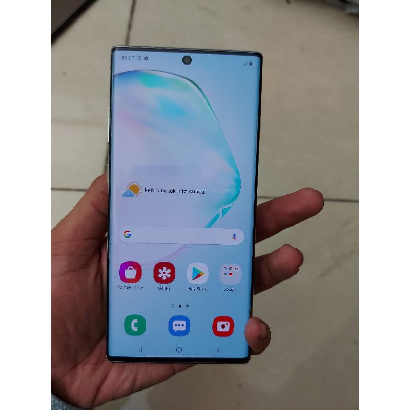 Jual Samsung Galaxy Note 10 Plus Aura Glow Shopee Indonesia