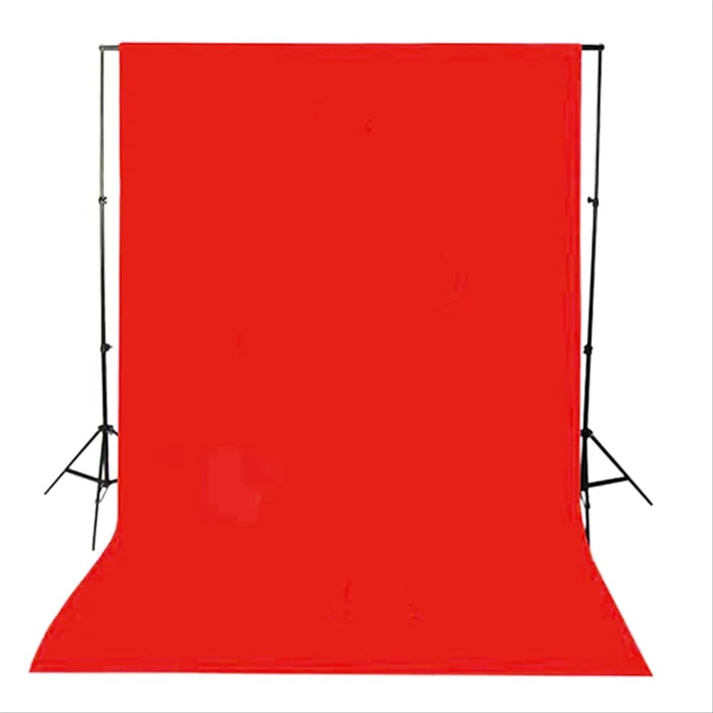 Jual Kain Background Studio Foto Merah Polos 3 X 2.5 Meter | Shopee ...