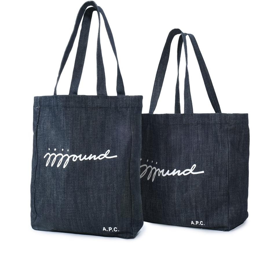 Jual A.P.C. X JJJJound Tote Bag Indigo Shopee Indonesia