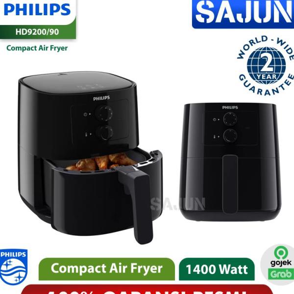 Jual Philips Essential Airfryer HD9200/90 Compact Deep Fryer HD-9200 ...