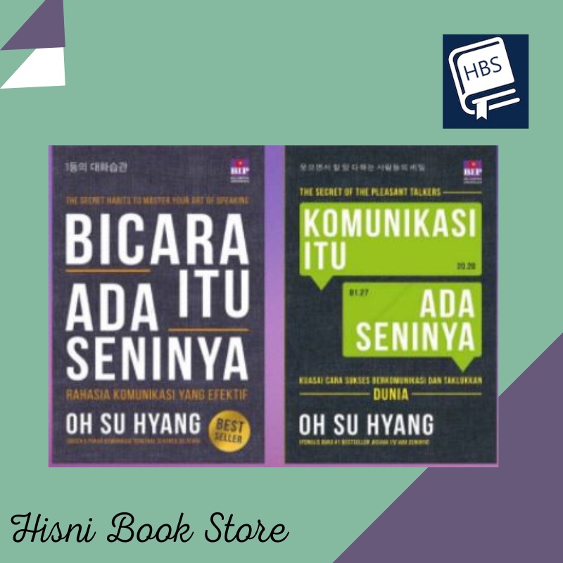 Jual Komunikasi Itu Ada Seninya & Bicara Itu Ada Seninya - Oh Su Hyang ...