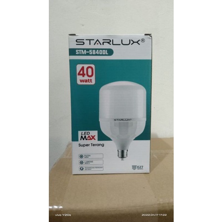 Jual led starlux MAX 40w garansi 1 tahun | Shopee Indonesia