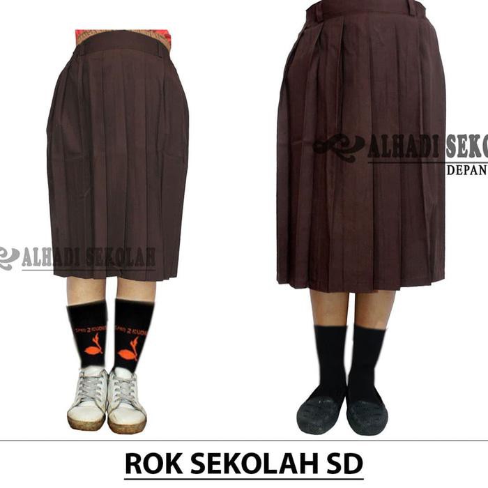 Jual Rok Pendek Sekolah Rempel Pramuka SD UKURAN 5 s/d 13 (RPP002 ...