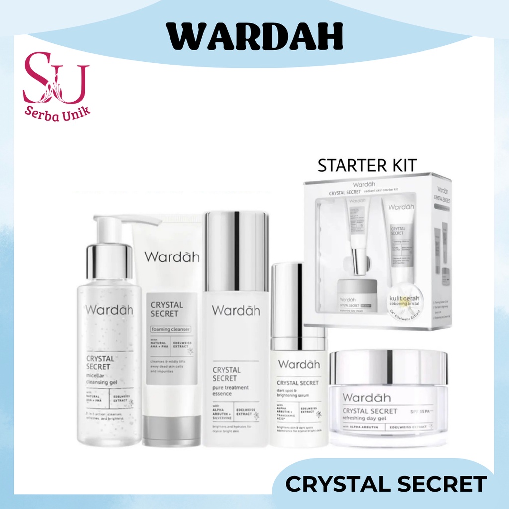 Jual Wardah Crystal Secret Series Brightening Day Cream Active