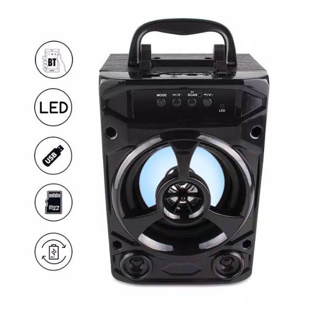 Jual Speaker Bluetooth Portable Full Bass | Shopee Indonesia