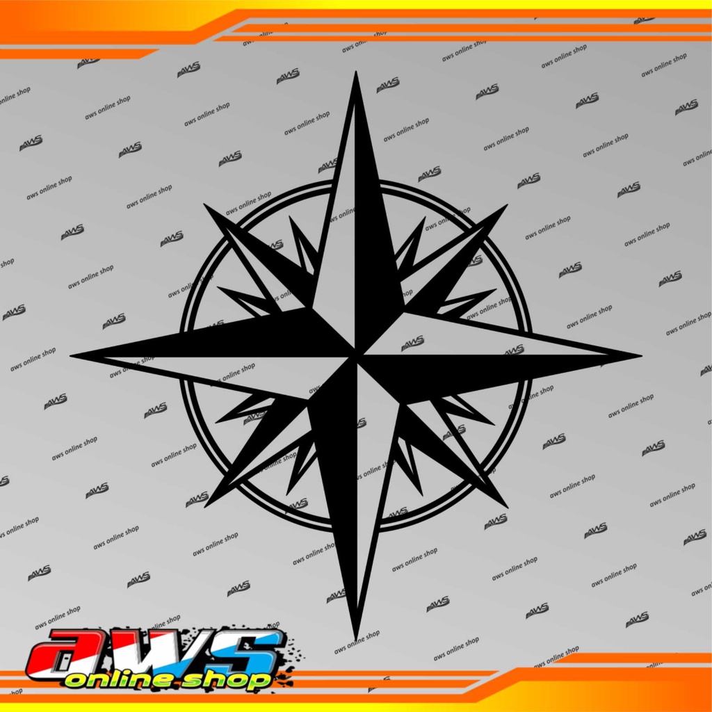 Jual Sticker Kompas 30cm | Shopee Indonesia