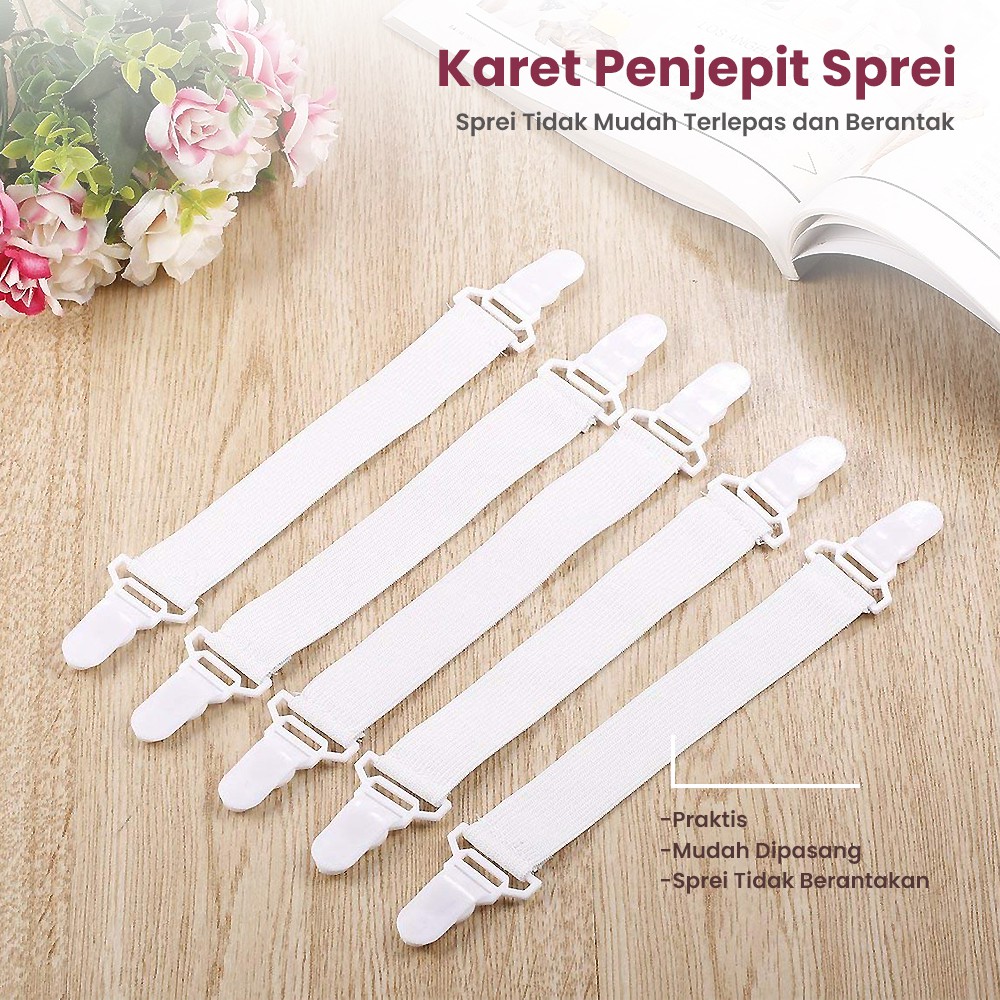 Jual Karet Pengait Sudut Sprei 4Pcs | Shopee Indonesia