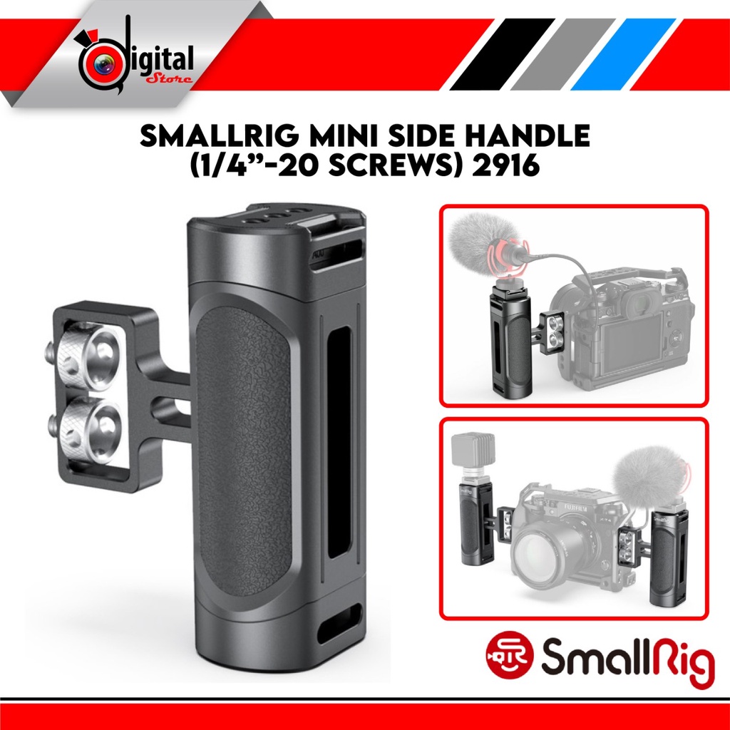 Jual SmallRig Mini Side Handle (1/4”-20 Screws) 2916 | Shopee Indonesia