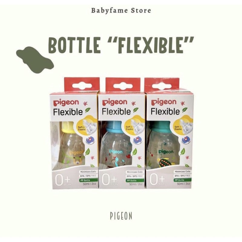 Jual PIGEON BOTOL FLEXIBLE 50ml | Shopee Indonesia
