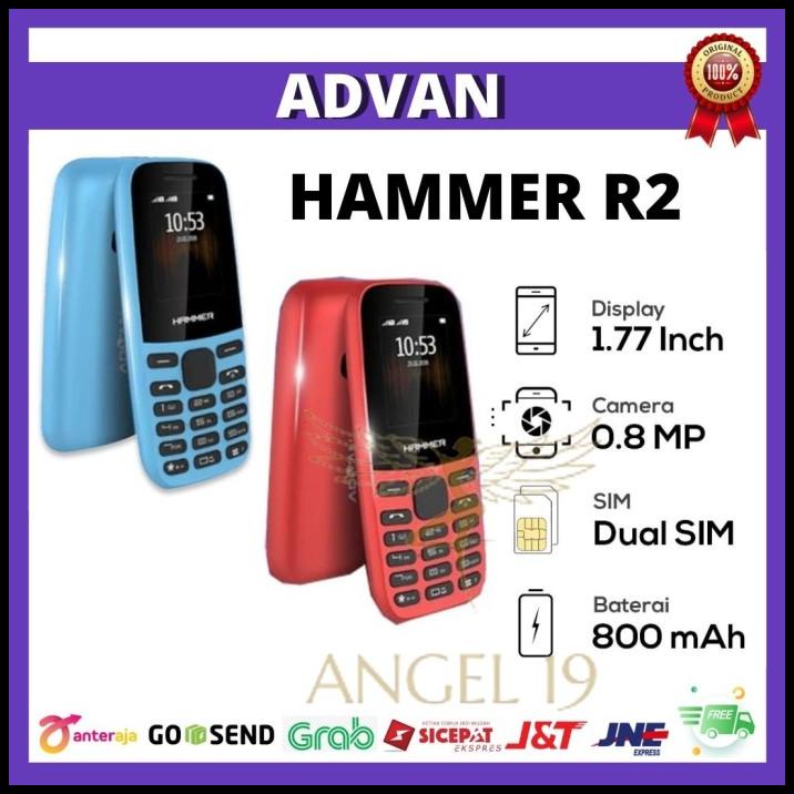 Jual Advan Hammer R2 ( Hitam, Merah, Biru ) | Shopee Indonesia