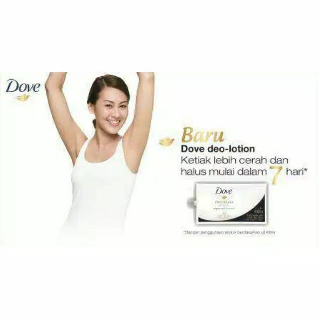 Jual DOVE Deo Lotion Sachet Original100 Shopee Indonesia