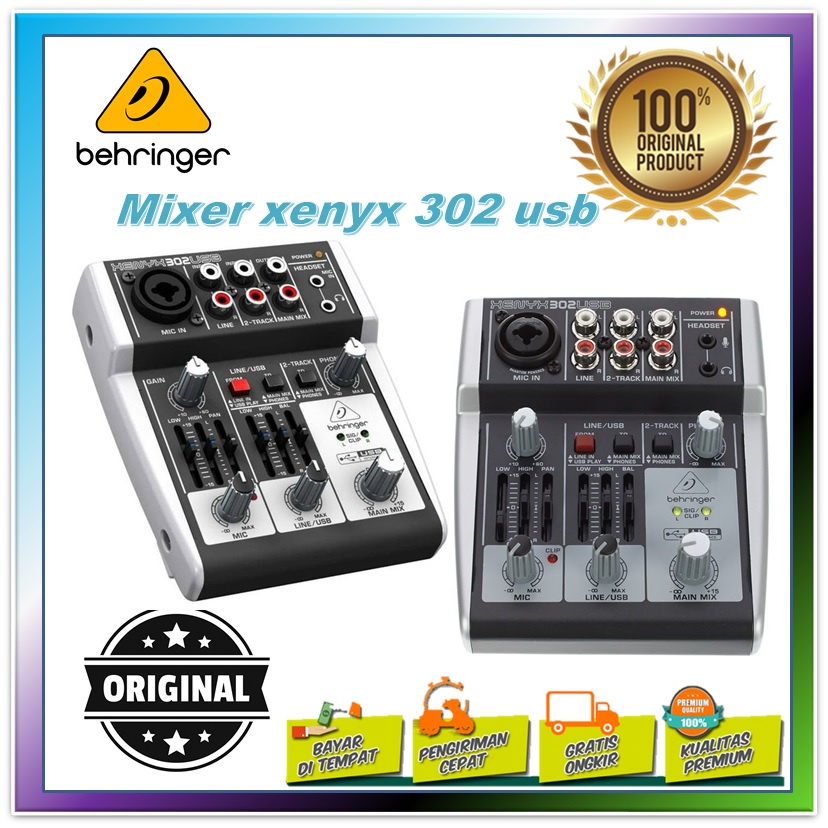 Behringer 302USB XENYX【未使用品】 【公式通販】
