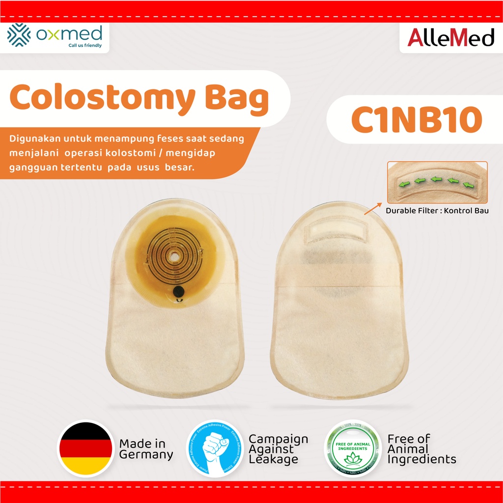 Jual Oxmed Colostomy Bag C1NB10 - Kantong Kolostomi | Shopee Indonesia