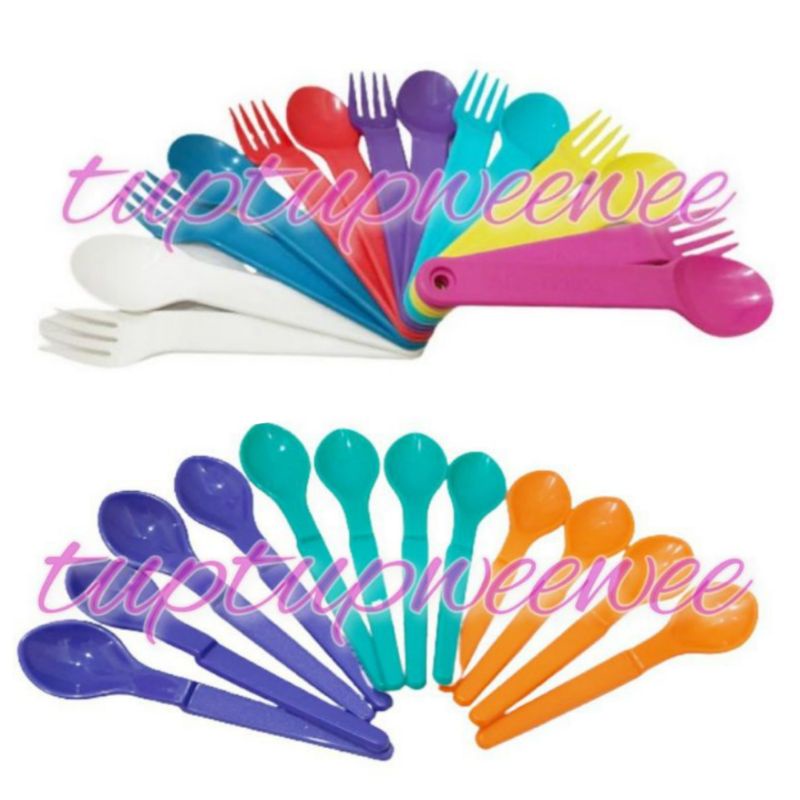 Jual tupperware cutlery sendok garpu New-Ori BARU | Shopee Indonesia