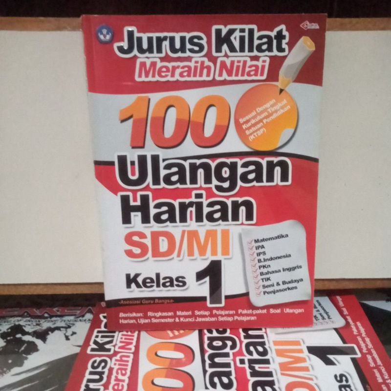 Jual Buku Bimbel Jurus Kilat Meraih Nilai 100 Ulangan Harian Sd Mi