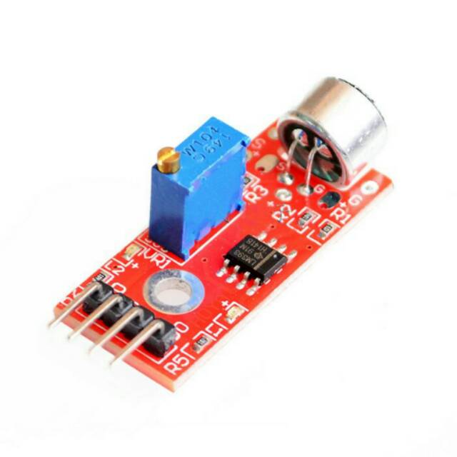 Jual SOUND MICROPHONE SENSOR DETECTION MODULE ARDUINO - MODUL SENSOR ...