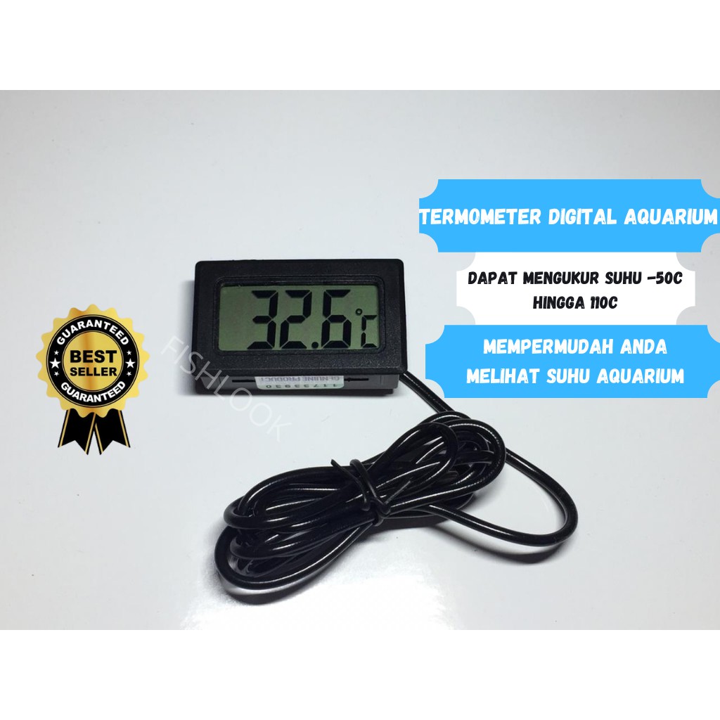 TPM-10 Digital LCD Thermometer Temperature Aquarium Thermometer