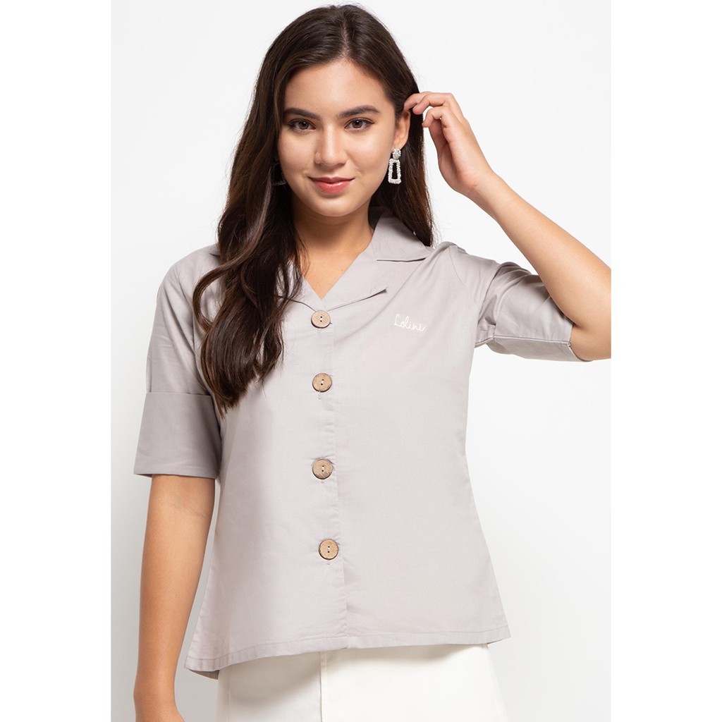 Jual LOLINI - Monaco Sleeve/Top - Blouse - Atasan Fashion Wanita Lengan ...