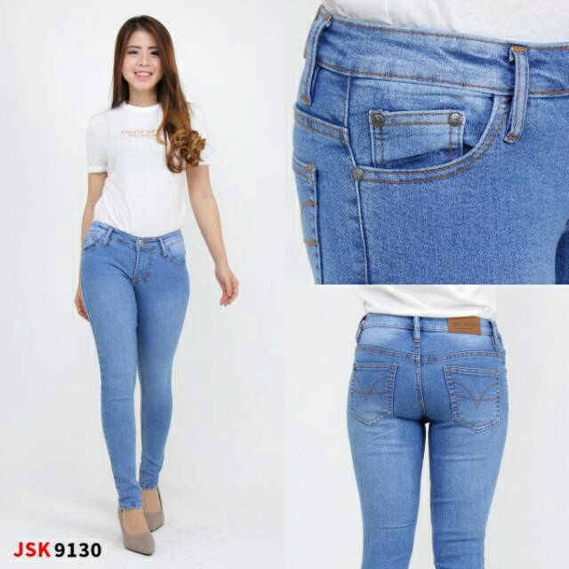 Jual Celana Panjang Pensil Jeans Cewek Wanita Jsk Shopee Indonesia