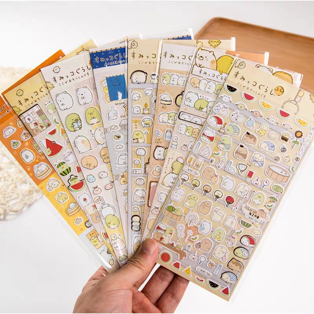 Stickers Set Sumikko Gurashi Youkoso! Tabemono Oukoku