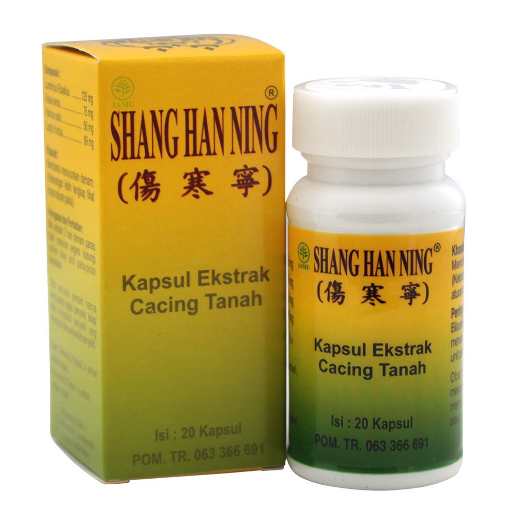 Jual Shang Han Ning Kapsul Cacing Untuk Tipes / Tyfus | Shopee Indonesia
