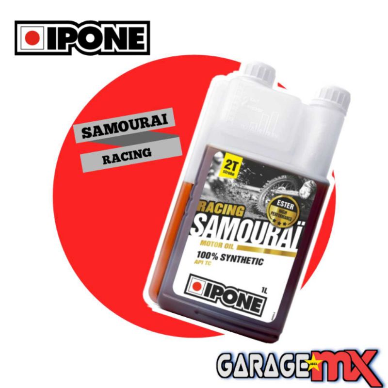 Jual OLI IPONE SAMOURAI RACING 2T -OLI SAMPING | Shopee Indonesia
