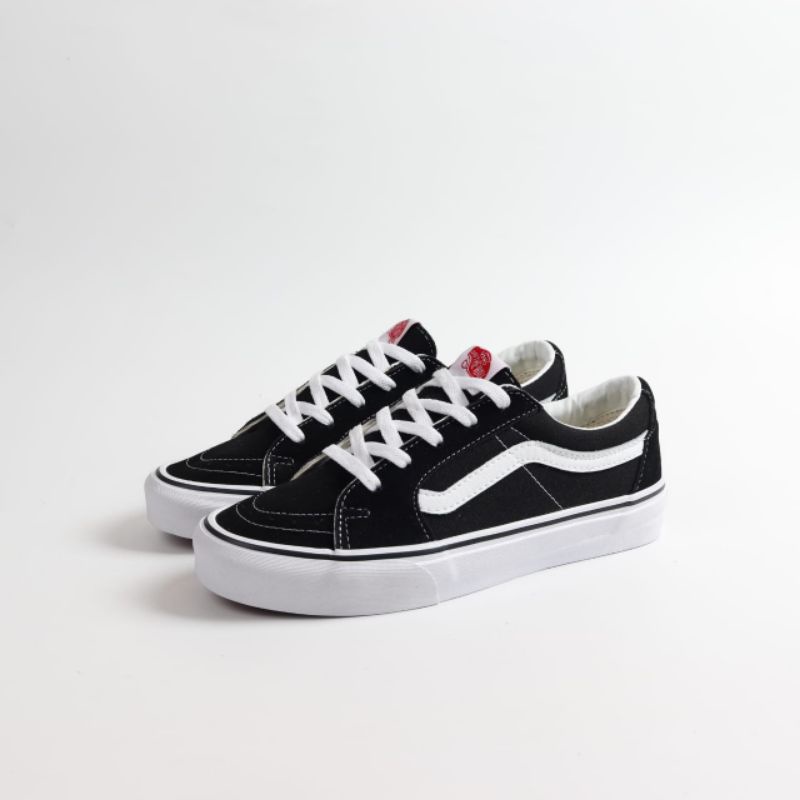 Jual (LCK ) Sepatu Vans Sk8 Classics Low Black White Shopee Indonesia