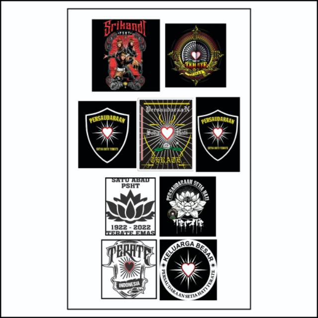 Jual Stiker psht stiker silat sh | Shopee Indonesia