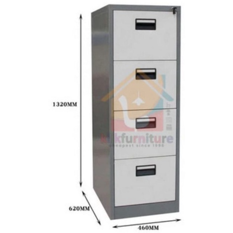 Jual LEMARI BESI FILING KABINET 4 LACI FILING KABINET 3 LACI FILING ...