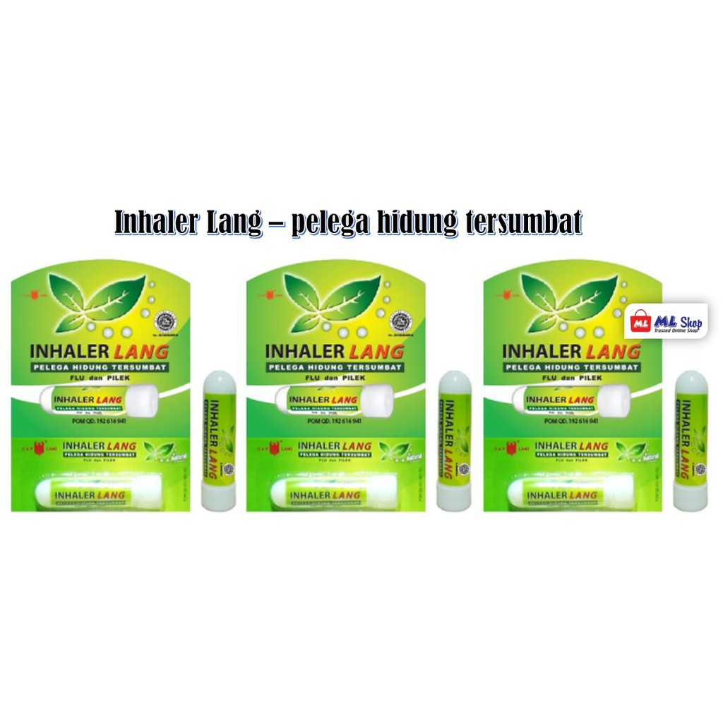 Jual Inhaler Lang - pelega hidung tersumbat akibat flue dan pilek ...