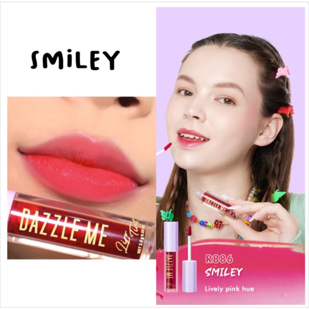 Jual Dazzle Me Lipt Tint Viral Mattedorable Long Lasting Liptint Hyper ...