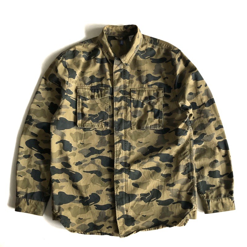 Camo hot sale jacket h&m