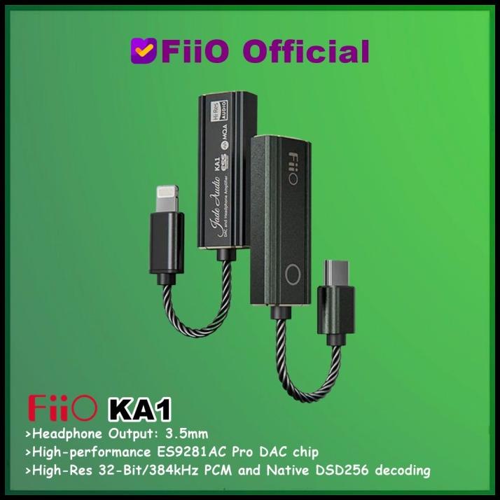 Jual Fiio Jade Ka1 Compact Portable Dac And Amplifier Dongle Usb Dac 3 ...