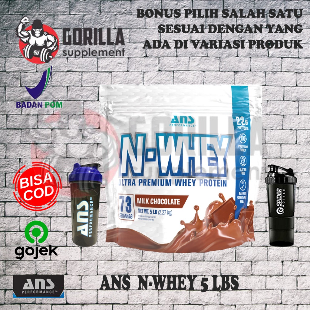 Jual Ans N Whey 5 Lbs Whey Protein Hydrolized N Whey Nwhey Ph Evolene Whey Gold Standard Bsn