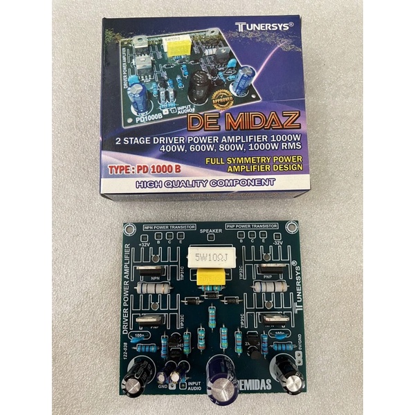 Jual PD1000B De Midaz Tunersys Kit Driver Power Amplifier 1000W 2