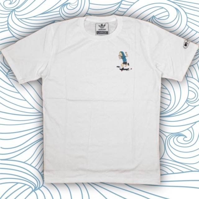 Jual T SHIRT KAOS ADIDAS X BEAVIS BUTTHEAD WHITE AUTHENTIC ORIGINAL Shopee Indonesia