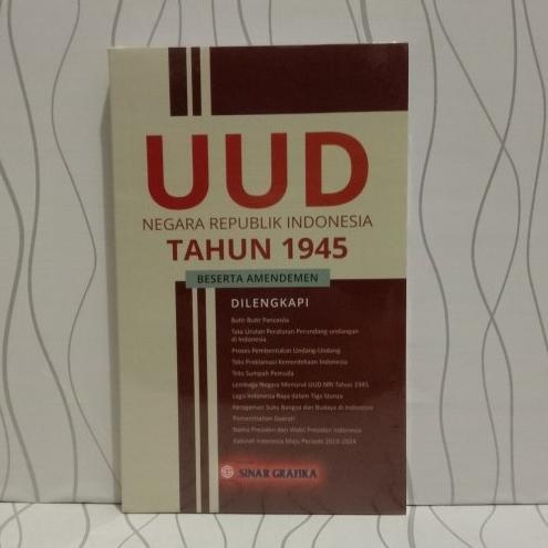 Jual BUKU UNDANG - UNDANG DASAR NEGARA REPUBLIK INDONESIA TAHUN 1945 ...