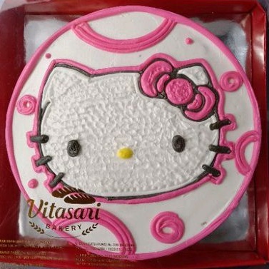 Jual Kue ulang tahun karakter hello kitty - birthday cake anak - kue