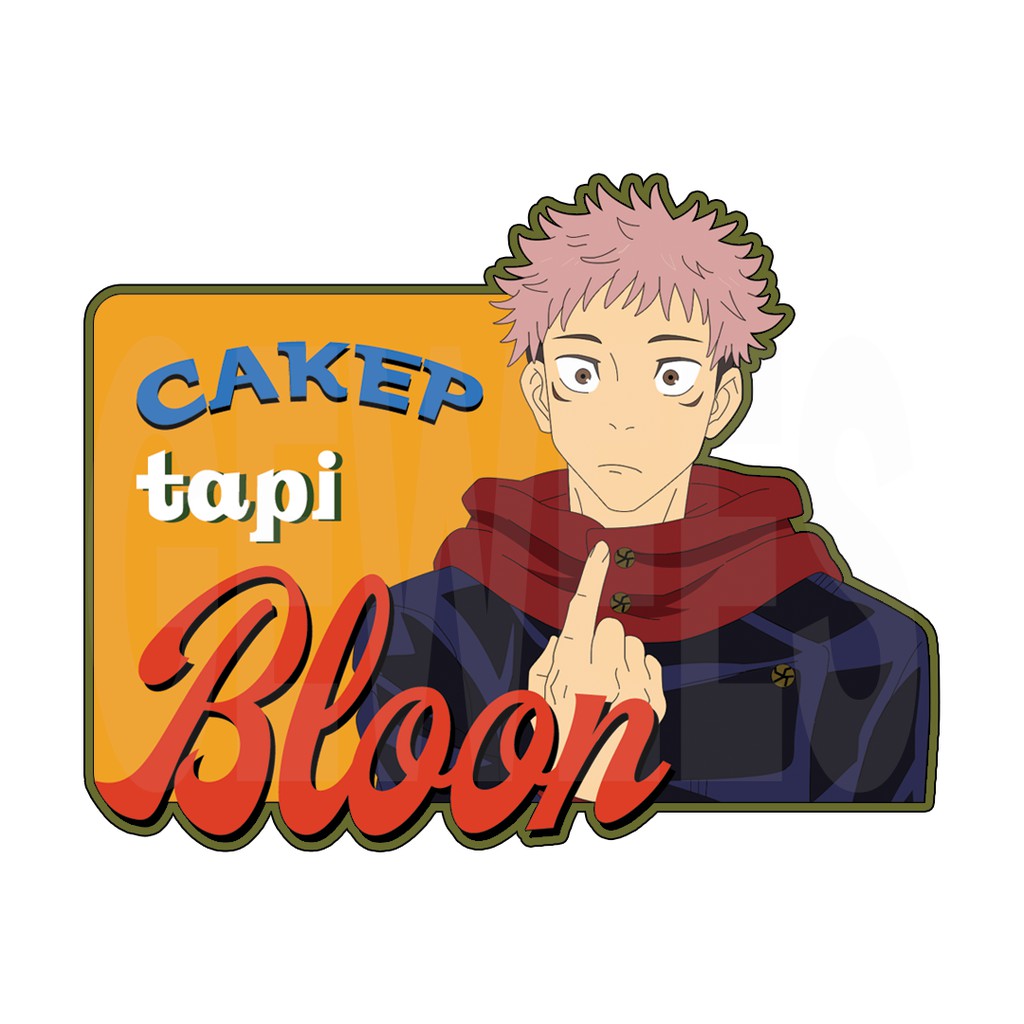 Jual Jujutsu Kaisen Dukun Dangdut Sticker (satuan) | Shopee Indonesia